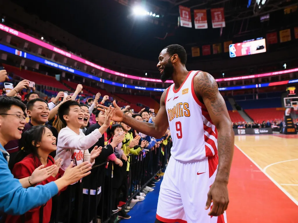 当篮球巨星遇见东方热土：一场跨越太平洋的文化碰撞与融合