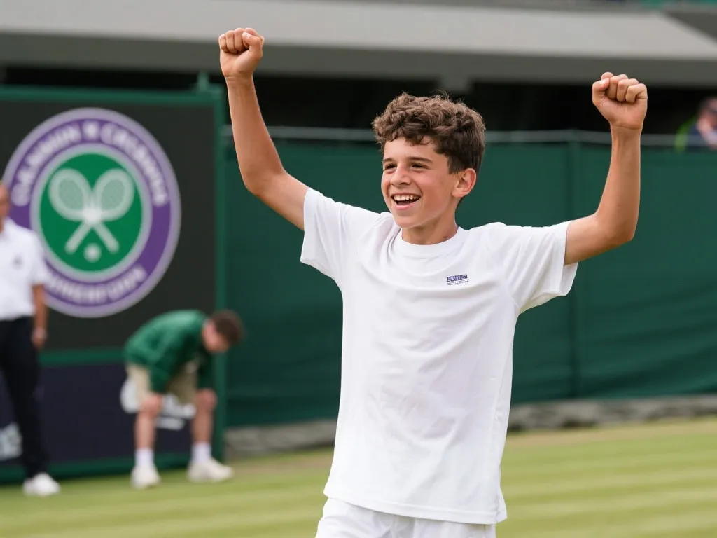 青春风暴席卷温布尔登：克鲁兹·休伊特勇夺大三中首胜